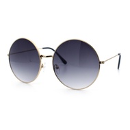 Classic Oversize Joplin Style Hippie Round Circle Lens Sunglasses