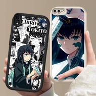 Shockproof Casing for iphone XR X XS 6 7 8 Max Plus FF-37 Tokitou Muichirou Demon Slayer