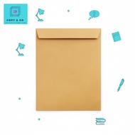 (10 Sheets) A4 Size Brown Envelopes – Letter Envelopes Office Document/s A4 Envelope