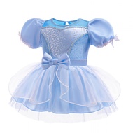 Quality Children's Romper Movies Anna Elsa Mickey Sleeping Beauty Snow White Cosplay Costume Baby Ro