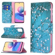 XICCI for OPPO A54 4G/A55 5G Phone Case Magnetic Wallet Leather Flip Cover Painted Leather Casing