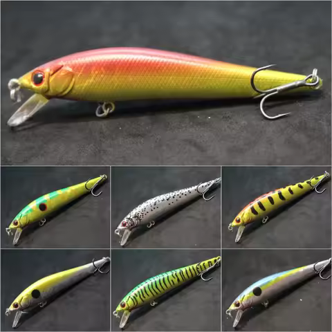 wLure Minnow Fishing Lure 11.5g 9.5cm Sinking Jerkbait Hard Bait M903