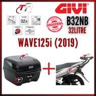 Wave125i (2019) WAVE125 i WAVE 125 GIVI HRV HEAVY DUTY MONO RACK MONORACK J Tread Box Rear Career RACK B32N E250N