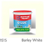 Q - Luc  1515 - Barley White 4,5kg (1gln) Cat tembok Nippon paint