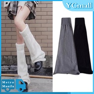 Jk Socks Lolita Flared Leg Warmers Wide Leg Socks Set Y2k Socks