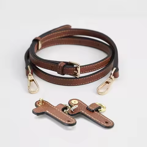 Mini Bag Leather Shoulder Strap Kit Fit for Longchamp Mini Bag