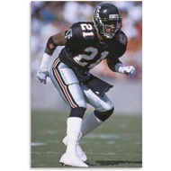 ymjr American Football Player Deion Sanders Poster Room Aesthetic Poster Print Art Wall Painting Can