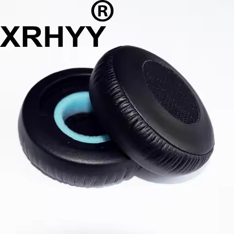XRHYY Black Replacement Earpads Ear Pads Cushion For Philips Fidelio M1 On-Ear Headphones