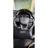 Toyota LC300 Design GR CARBON Steering Wheel OLD-NEW