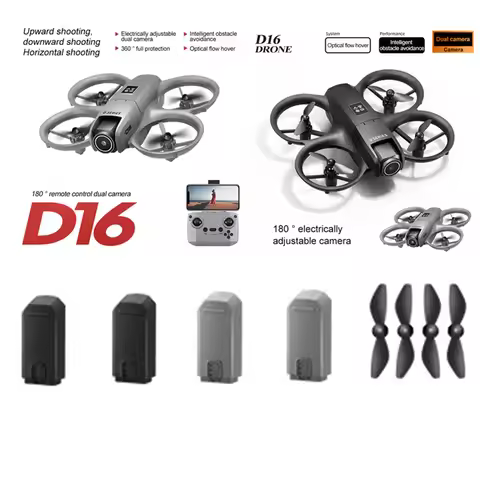 D16 Drone Blades 3.7V 580MAH Battery For D16 MINI Drone D16 Drone Battery Blades D16 Dron Battery Pa