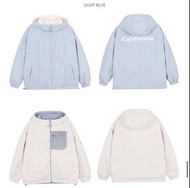 who.a.u 韓國 whoau korea kr 雙面羊羔絨羽絨外套