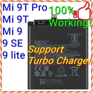 (Turbo Charging) NEW ORI Stable Battery for XIAOMI Mi 9T Pro 9 SE 9 lite Mi9 /BP41 BP40 BM3L BM3M BM
