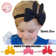 Bunny Looks Kids Headband / Baby Headband