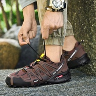Korea Large Size 39-48 Men's Hiking Shoes Solomon Outdoor Sports Shoes Breathable Travel Shoes COD