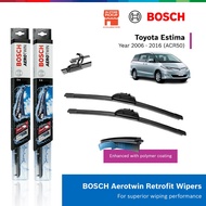 Bosch Aerotwin Retrofit U Hook Wiper Set for Toyota Estima ACR50 (26"/16")