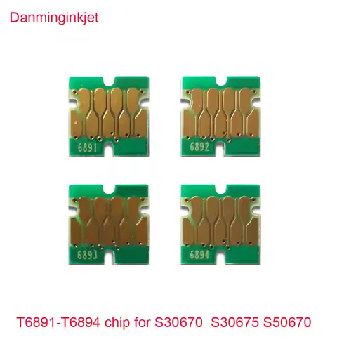 T6891-T6894 Cartridge Chip For Epson SureColor S30670 S50670 S30675 S50675 Printer New Stable replac