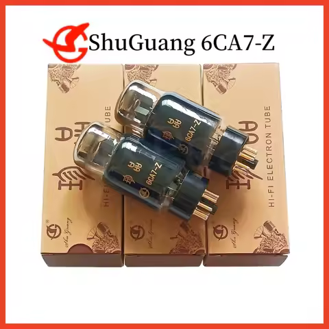 ShuGuang 6CA7-Z Vacuum Electron Tube Replace 6CA7 EL34 EL34B 6P3P 5881 KT66 6V6 KT77 HIFI Audio Tube