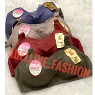 3PCS BRA KEMBEN 77756 LUXURY PREMIUM LACE KEMBEN CUP BC HOOK 3 WIDE STRAP LATEST MODEL UK 38-44 EXTR