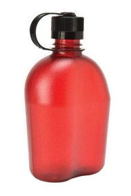 nalgene - 窄口不含 BPA水樽 Everyday Canteen Oasis Bottle Red 32oz/1000ml