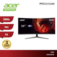 ACER Nitro Gaming Monitor ED340CURX0 (34" UWQHD/ VA / 200HZ/1MS/HDMI/DP/3YW) (UM.CE0SM.001)