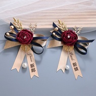 Corsage Pin Groom Bride Corsage Parents Groomsmen Bridesmaid Corsage Jewelry High-End Corsage Weddin
