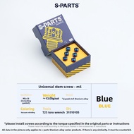 s-parts | Titanium Alloy 5-point Screw M5