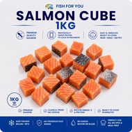 NORWAY ATLANTIC SALMON CUBE 1KG