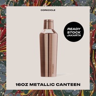 Corkcicle Canteen 16oz Metallic Canteen Copper