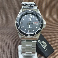 [Original] Orient SAA02001B3 MAKO II Automatic Black Analog Stainless Steel Men Watch