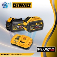 DEWALT Original XR Lithium Ion FlexVolt Battery 54V/60V ( 6.0AH / 9.0AH ) and Fast Rapid Charger (DC