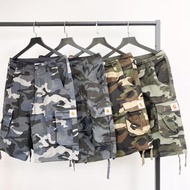 Carhartt 迷彩短褲