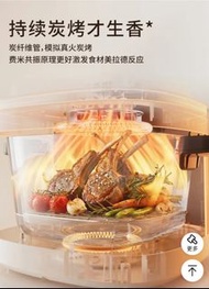 96% 炭烤口味5.8升玻璃氣炸鍋