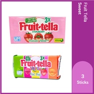 Fruit-Tella - Sweet Favorites With Fruit Juice (3-4 Sticks) 123g Soft Gummies 140g