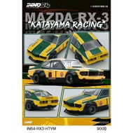 IN64-RX3-KTYM-INNO64 1/64 MAZDA SAVANNA RX3 KATAYAMA RACING LIVERY