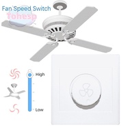 TOHESP Speed Control Switch Durable 86*86mm Stepless Speed Regulation Rotary Switches