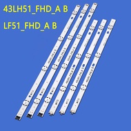 LED backlight strip(6) for 43LF510V 43LF5100 43LH5100 43LH590 43LJ515V 43LH520V 43LH511T 43LH570V LF