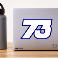 Sticker Cutting 73 Alex Marquez