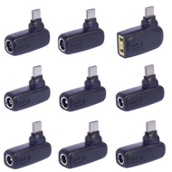 DC Jack 7.4x5.0/5.5x2.5/4.5x3.0/6.0x3.7/11.0x4.5 to Type-C PD 100W Charging Adapter for Asus/Lenovo 