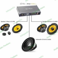 Paket Audio Mobil JL Audio &amp; DSP Amp Top Palace 4.2 &amp; Instalasi