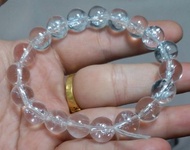 『🎊福利款』🌈10.3㎜(10)天然喜馬拉雅彩虹水晶單圈手串手鏈(消除身心負能量，加強淨化)