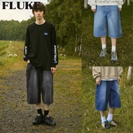 [FLUKE] Fluke 8-part Carpenter Bermuda Denim Pants FSP117 / 3color / 100% Authentic KR product / fas
