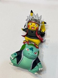 寵物小精靈 比卡超cos火影忍者配立體裝飾畫鳴人佐助帶土斑手辦模型公仔 figure