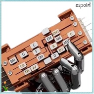 ESPOIR Acoustic Guitar Chord Presser, Portable Guitar Learning Tools Guitar Teaching Presser,  Guita