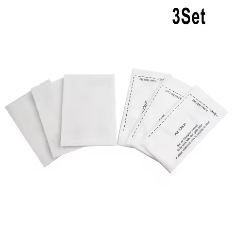 3 Sets White HEPA Filter And Motor Filter For Miele S4000 S5000 S8000 C3 Series Vacuum Cleaner Parts