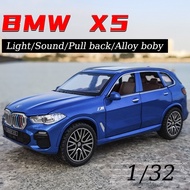 1/32 BMW X5 diecast car xinao Zinc Alloy Matel Light and Sound Birthday Gifts for Children Collection Pull Back Suv Toys for Boys Hot Wheels Model Toys for 3 Years Old and above V825