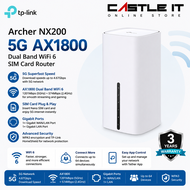 TP-Link Archer NX200 5G AX1800 Dual Band WiFi 6 SIM Card Router