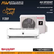 Sharp AH-XP25WF / AU-XP25WF 2.5 HP Aircon Split Type Inverter Premium Air Conditioner[Appliance Warehouse]