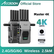 Accsoon CineView Master 4K 6G/5G/2.4GHz Video wireless Transmission For HDMI SDI 25MS class latency 