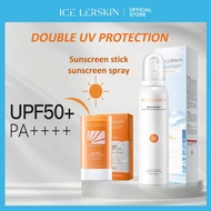 ICE LERSKIN Double UV Protection Set Air Light UV Sheild Sun Stick(Toddlers—Friendly) (Waterproof)  