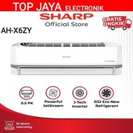 PTR AC SHARP 1/2PK INVERTER BARU BERGARANSI RESMI